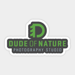 Dude Of Nature Photography Sticker